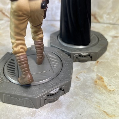 Star Wars Darth Vader Action Figure on Spinning Base 1998 Hasbro