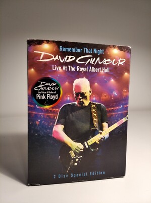 DAVID GILMOUR - LIVE AT THE ROYAL ALBERT HALL / 2DVD / PINK FLOYD