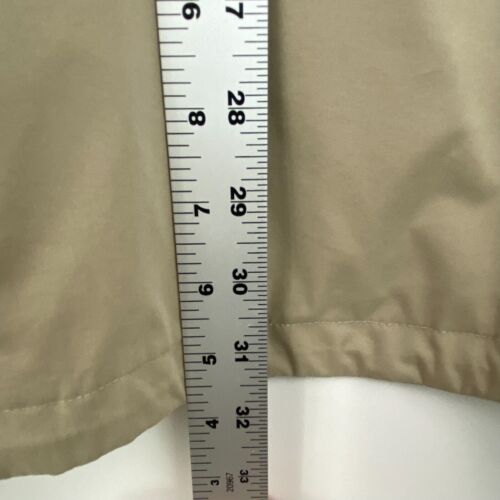 Ping Golf Jacket Windbreaker Coat Mens XL Khaki Green Short Sleeve - Picture 12 of 13