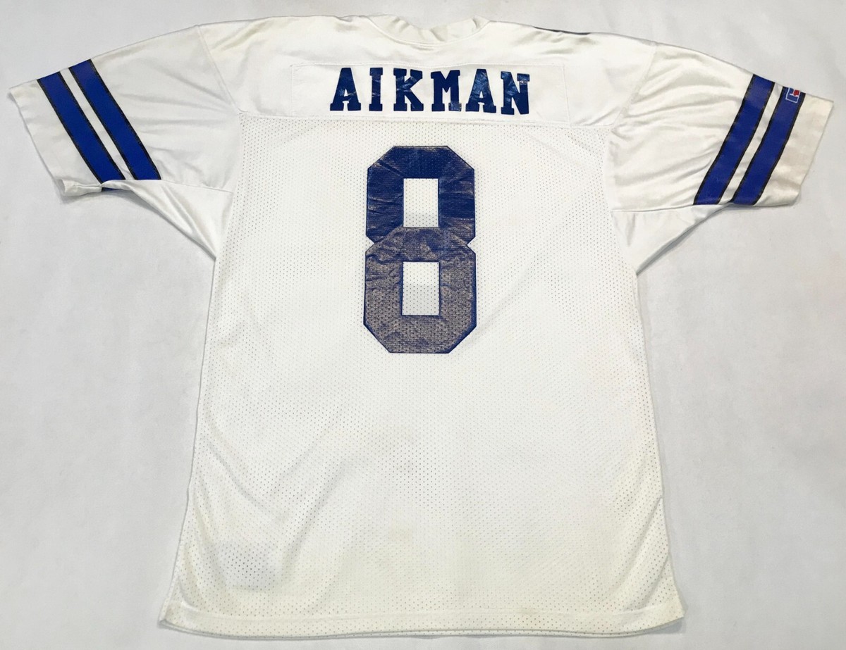 NFL アメフト AIKMAN 8 ホワイト シャツ Amazon.com: Troy Aikman Dallas Cowboys #8 White Kids Youth 8