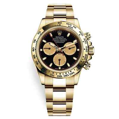 Rolex Cosmograph Daytona 116508 Paul Newman Black Champagne Index Oyster 2018