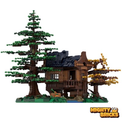 ProBricks PB94101 MOC Forest Lake House, Waldseehaus 1.895 Klemmbausteine   NEU