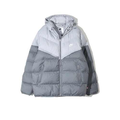 nike down quilted colorblock bomber jacket