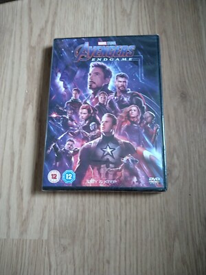 Brand New Sealed Avengers: Endgame DVD 8717418549527