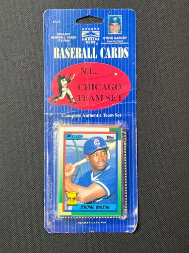 1990 Topps Chicago Cubs Team Set Sports America Club Blister Pack