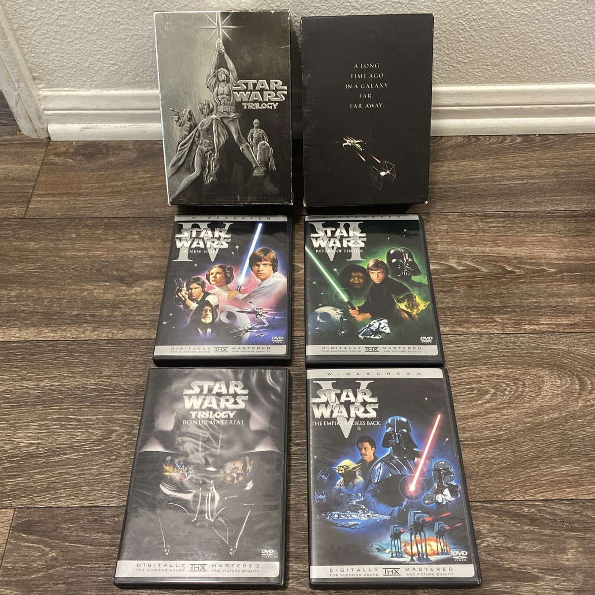 Star Wars Trilogy Widescreen Edition - DVD Silver Box Set IV-VI