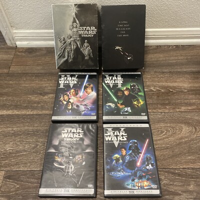 Star Wars Trilogy Widescreen Edition - DVD Silver Box Set IV-VI