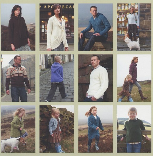 Debbie Bliss - Rialto Aran Knitting Pattern Book - 12 designs Family - Shop Copy - Picture 2 of 12