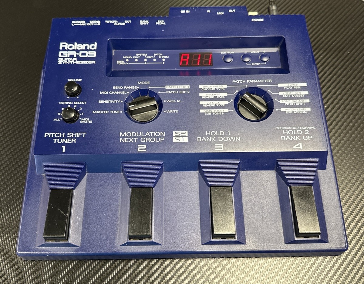 Roland GR-09 Guitar Synthesizer effect pedal | eBay