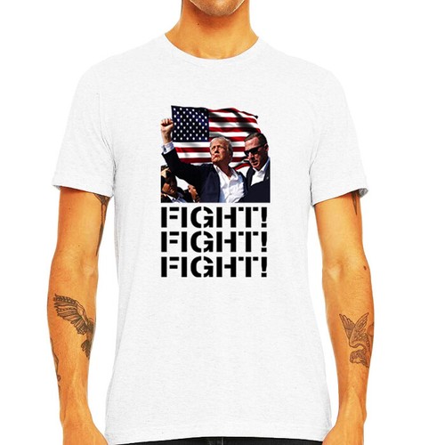 Trump Shot Shirt Pennsylvania Rally Trump T-Shirt - Bild 1 von 2