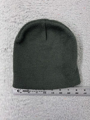 Beanie Toque Adult One Size Gray Knit 100% Acrylic Snow Camp Winter Ski