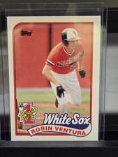 1989 TOPPS TIFFANY COLLECTORS SET #764 - ROBIN VENTURA - #1 DRAFT PICK - ROOKIE