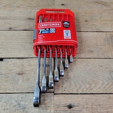 Craftsman 7 Pc Metric Ratcheting Wrench Set Cmmt87019 New 55045