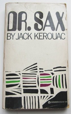 Jack Kerouac DR. SAX Paperback Book 1st Black Cat Edition (Smaller Sized) 1975