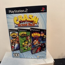 Crash Bandicoot Action Pack Set PS2
