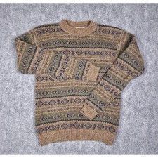 Vintage Eddie Bauer Fair Isle Sweater Mens Sm...