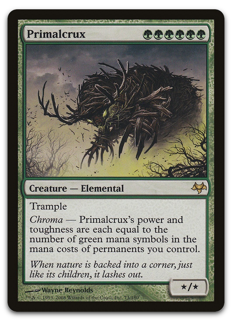 Primalcrux #73 (LP) Eventide EVE Magic MTG