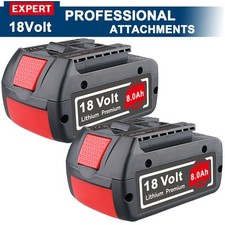 2X For Bosch 18V 8.0Ah Lithium-Ion Battery Professional GBA BAT609 BAT620 BAT610