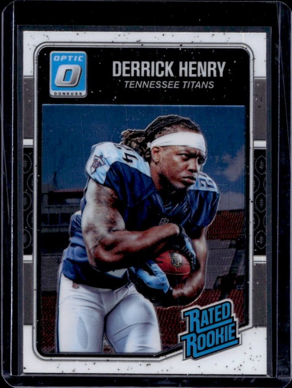 2016 Panini Donruss Optic Derrick Henry Rookie RC #165 Titans