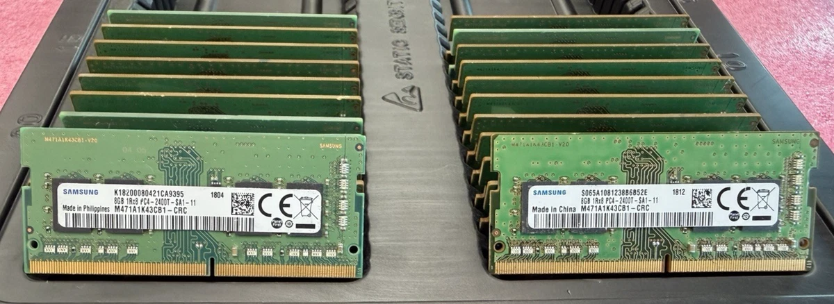 Samsung SO-DIMM Computer PC4-19200 (DDR4-2400) Bus Speed Memory