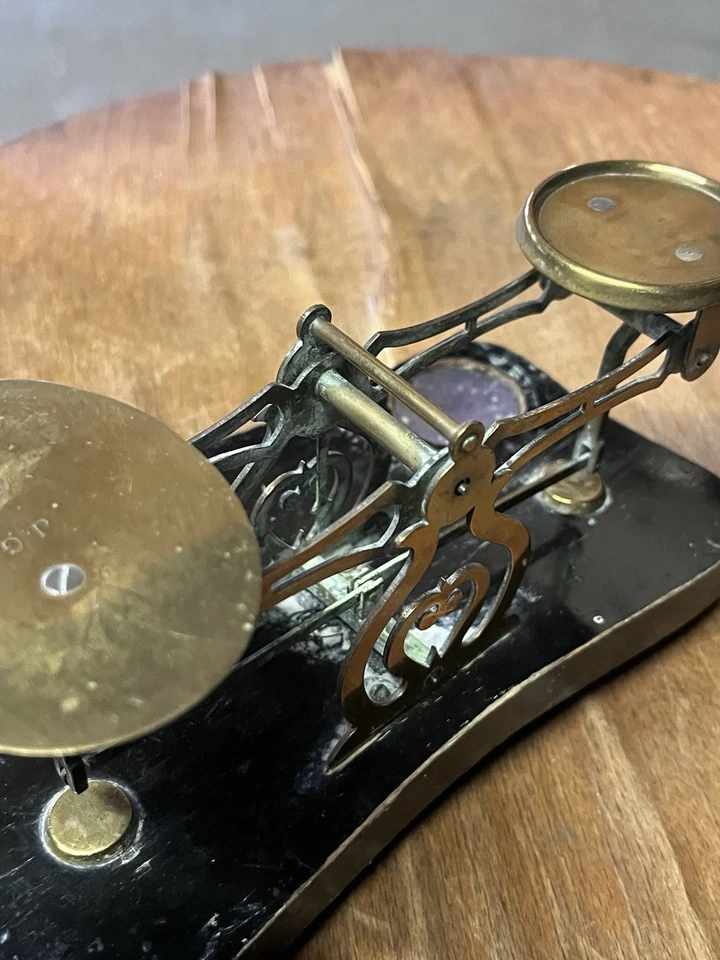 Ancienne balance de précision des année 1900 - Photo 3/4