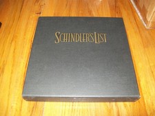 SCHINDLER'S LIST 2-Laserdisc LD BOXED SET EXCELLENT CONDITION RARE W/BOOK NO CD 