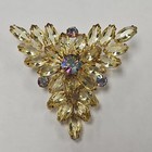 💐Vintage Collectable Jewelry Lot Juliana? Weiss? Unmarked 50s Brooches Clips 💐 — photo 10
