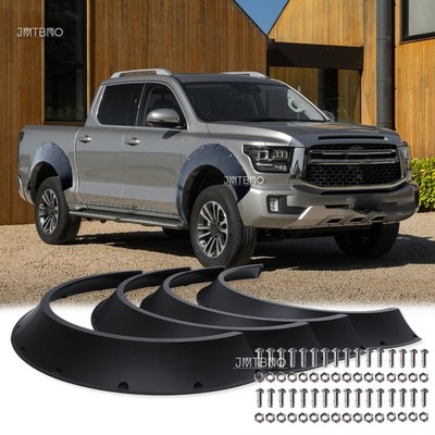 4.5'' For GWM Cannon Car Wheel Arch Fender Flares Wide Body Kits Matte Black US