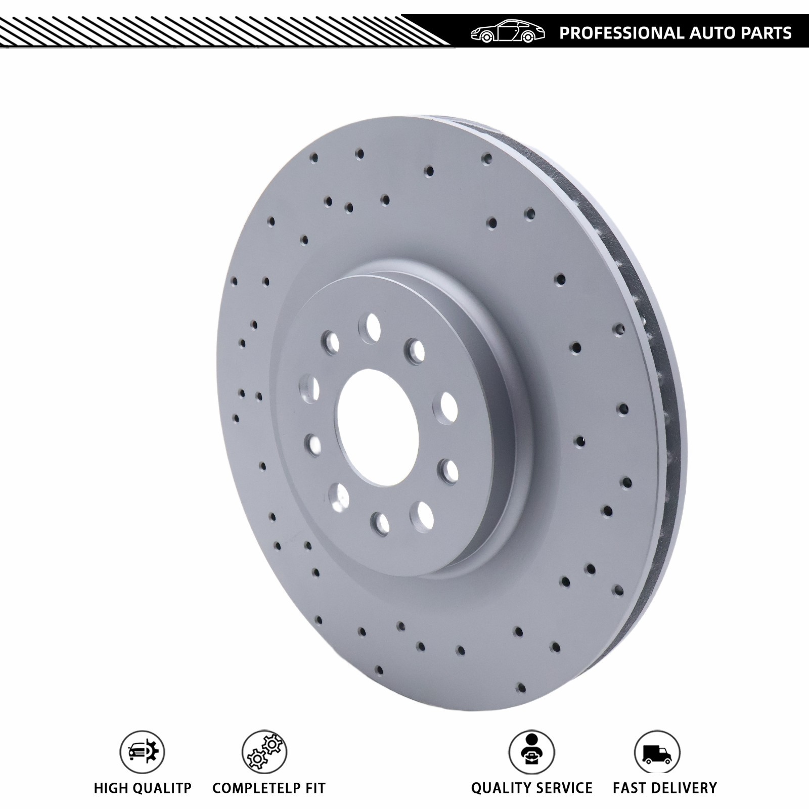 2PCS Rear Replace Rotors 670035019 Fit Maserati Ghibli Quattroporte 2017-2021
