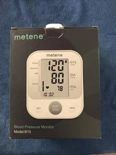 Preowned Metene B15 Blood Pressure Monitor - Digital - Upper Arm / COMPLETE SET