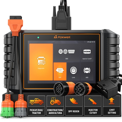 #ad FOXWELL HD500 Heavy Duty Truck Diesel Scanner Diagnostic Tool DPF Regen Injector $444.99