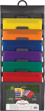 Cascading Wall File Organizer, Classrom Organization and Storage, 6 Removable Po