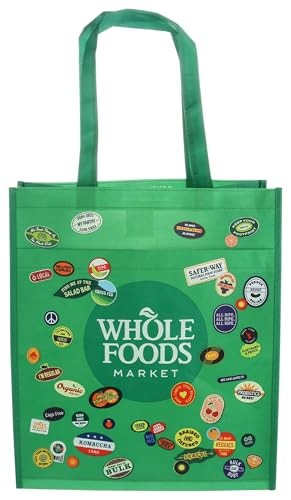Whole Foods Market, Reusable Bag Large, 7 Gallon 1 Count