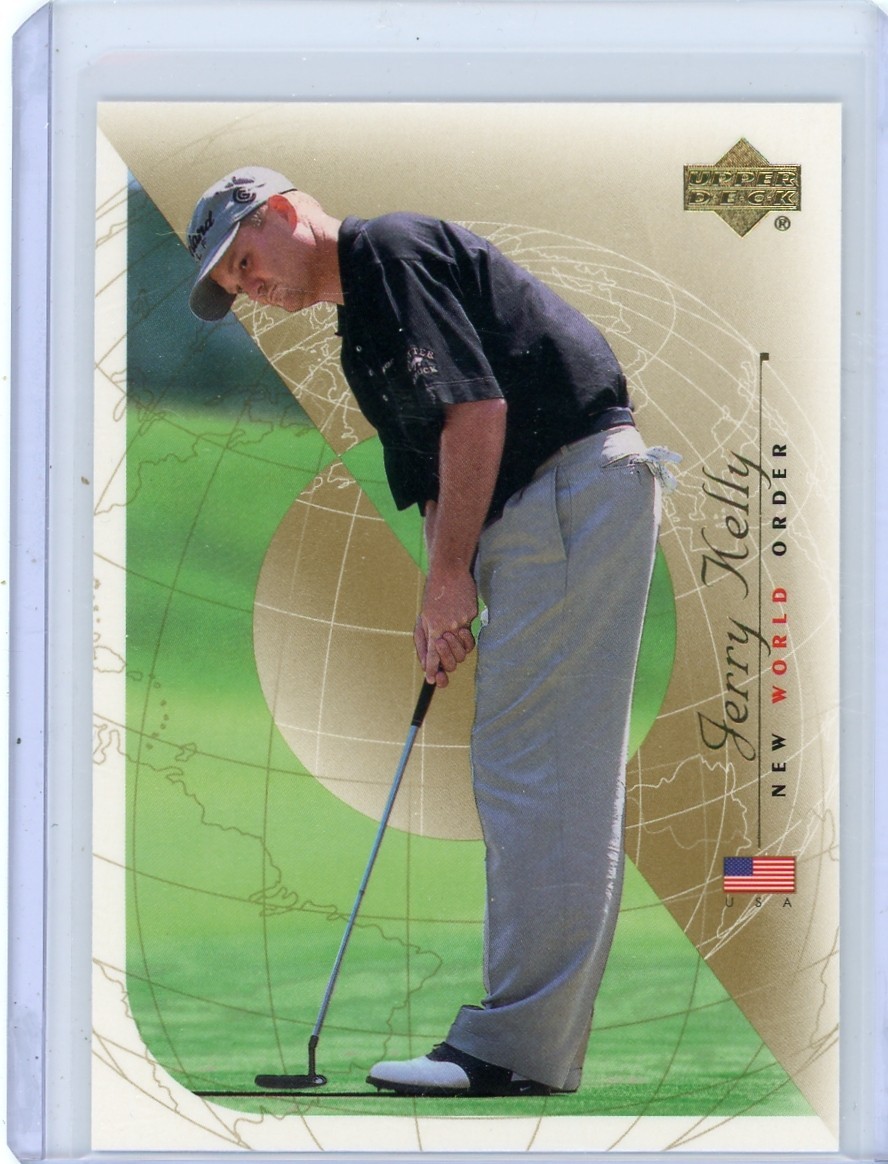 2003 Upper Deck PGA Golf Jerry Kelly USA New World Order Golfer Card #81