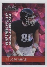 2021 Alumination NIL Collegiate Edition Holo-Lux Pink 17/25 Josh Whyle 0v0