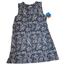 Columbia PFG Freezer Tank Dress Women’s 3X Navy UPF 50 NWT