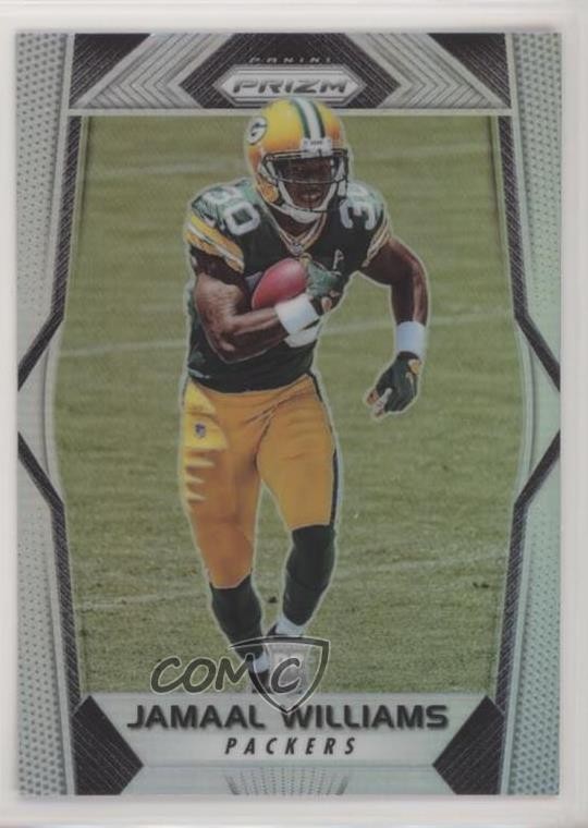 2017 Panini Prizm Rookies Silver Prizm Jamaal Williams #237 Rookie RC 02au