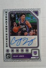 2023-24 Panini Donruss Optic - Signature Series Colby Jones #SS-JON (AU, RC)