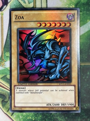 Yu-Gi-Oh! 2011 World Championship Pack Card Zoa WP11-EN011 NM/Damaged | eBay