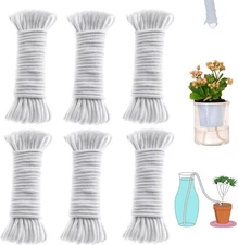 300 feet 1/4 inch Self Watering Capillary Wick Cord Vacation Plant Sitter DIY...