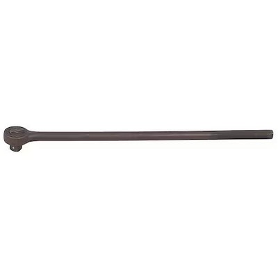 Wright Tool 8425 1'' Drive 45 Geared Teeth Round Head Style Hand Ratchet, 42'' L,
