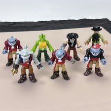7X Fisher-Price Imaginext DC Super Friends Pirate Shark Adventures Action Figure