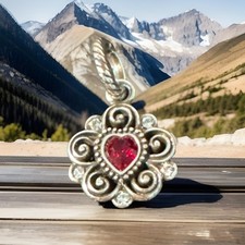 Brighton January Charm Red Heart NWOT J9054A ...