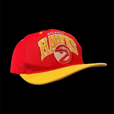 Atlanta Hawks Stitched Mitchell & Ness Hardwood Classics Wool SnapBack Hat 