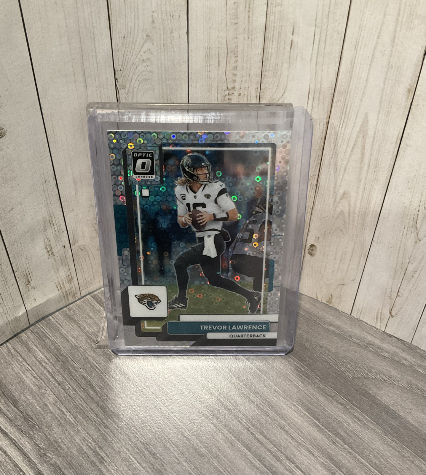 2022 Panini Donruss Optic - Trevor Lawrence #88 Silver Circles Prizm /125 FB2