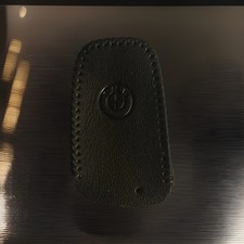 Leather Key Fob Cover for BMW 3 5 7 Series X3 X5 X6 Remote