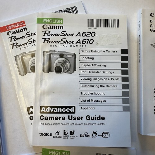 Canon PowerShot A610 Ai AF Digital Camera 2005 5MP Zoom 4x Silver SD Card Tested - Picture 4 of 12