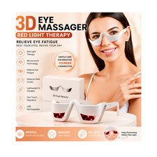 EMS Red Light Therapy Eye Massager Anti Aging...