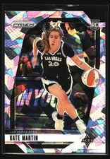 Kate Martin 2024 Panini Prizm WNBA Ice Prizms #126 Rookie Las Vegas Aces