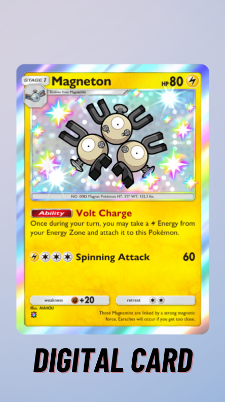 Magneton Shiny Wisdom Of Sea And Sky Pokemon TCG Pocket 1 Star  (English)  | eBay